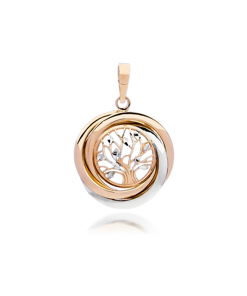 Gold pendant "Tree of life"