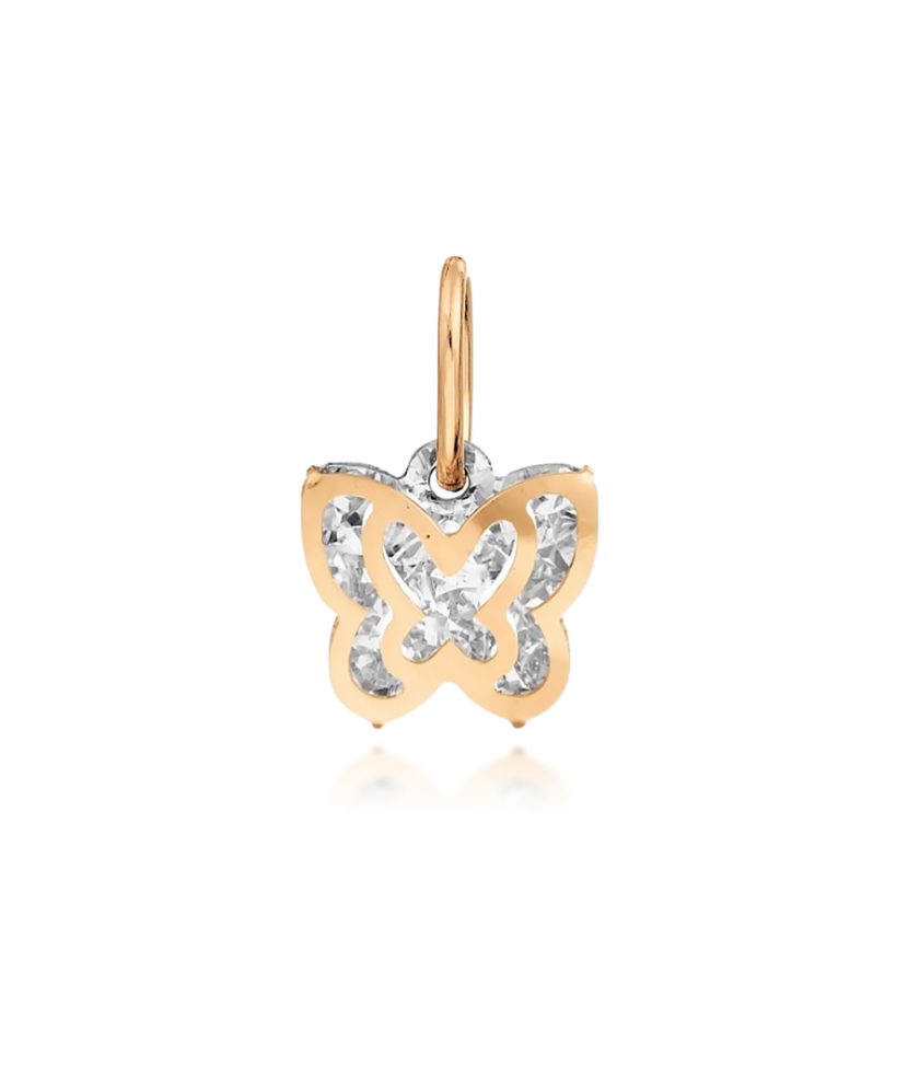 Gold pendant "butterfly"