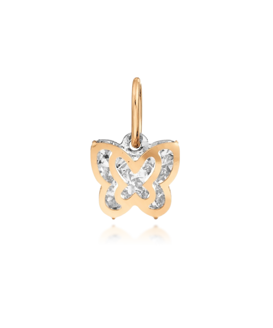 Gold pendant "butterfly"