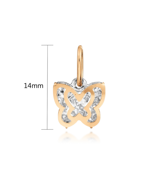 Auksinis pakabukas "Drugelis"  - Goldinga