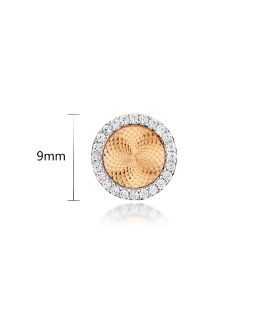 Auksinis pakabukas su cirkoniais  - Goldinga