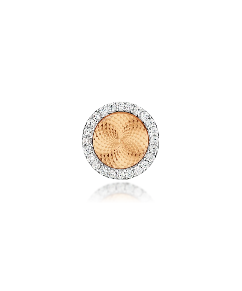 Auksinis pakabukas su cirkoniais  - Goldinga