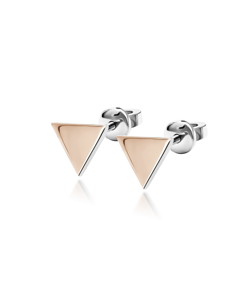 Sterling silver earrings gold plated