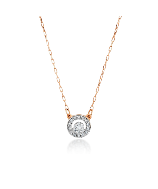 Auksinės grandinėlės su deimantų pakabuku  - Goldinga