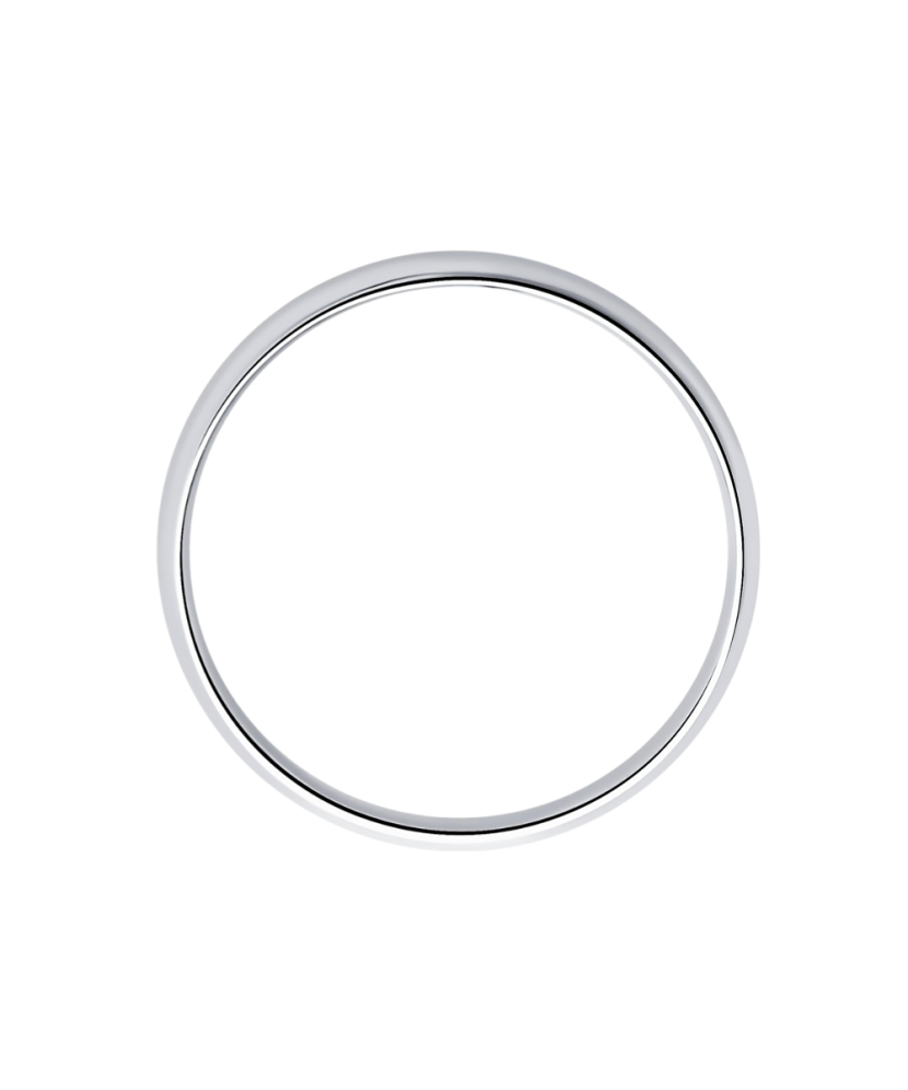 Sterling silver wedding ring 4mm