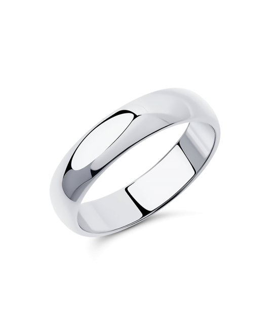 Sterling silver wedding ring