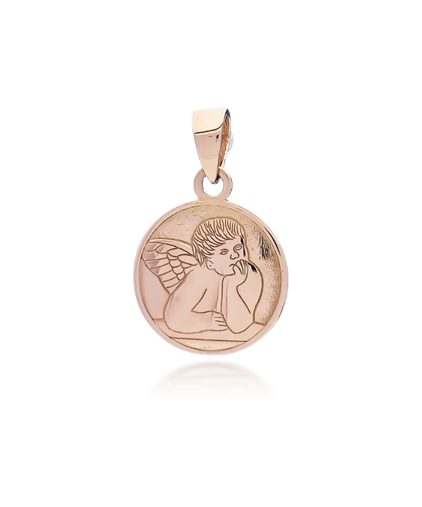 Gold pendant "angel"