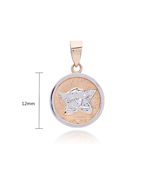 Gold pendant "angel"