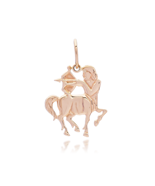 Gold pendant  "Sagittarius "