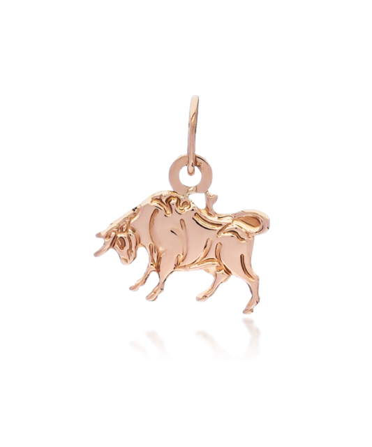 Gold pendant "Taurus "