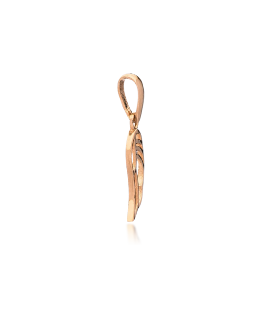 Gold pendant "Angel Wing"
