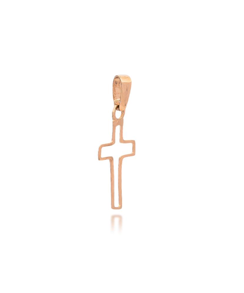 Gold pendant "cross"