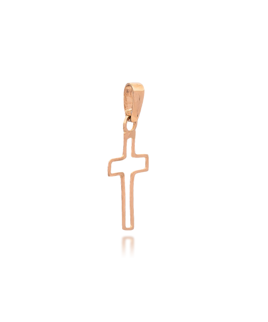 Gold pendant "cross"