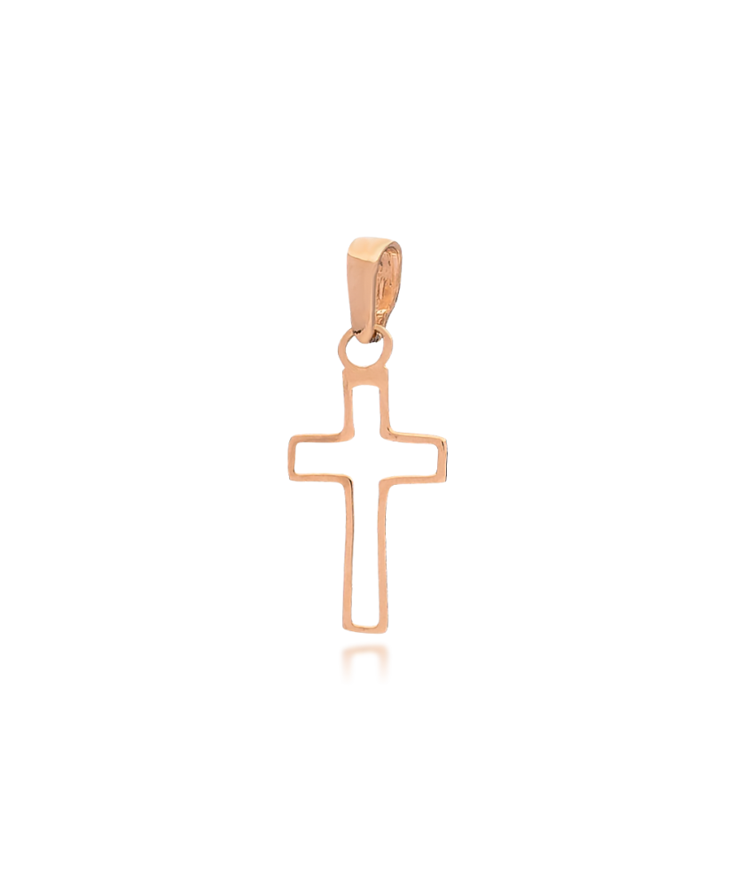 Gold pendant "cross"