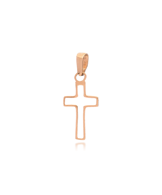 Gold pendant "cross"