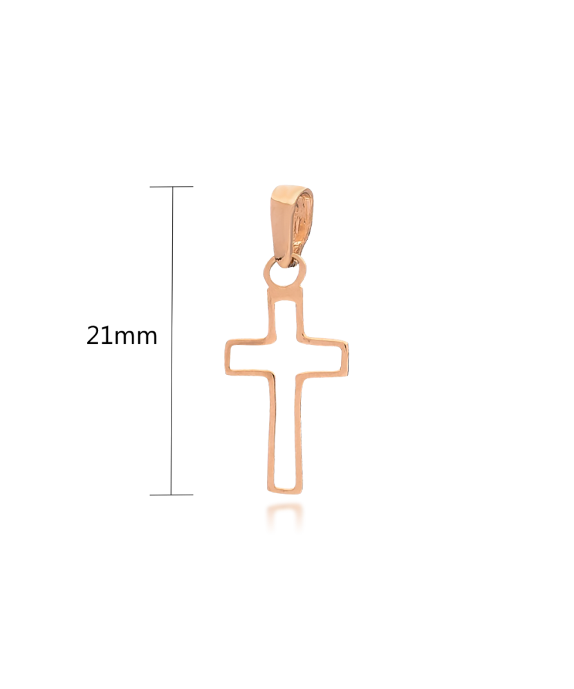 Gold pendant "cross"