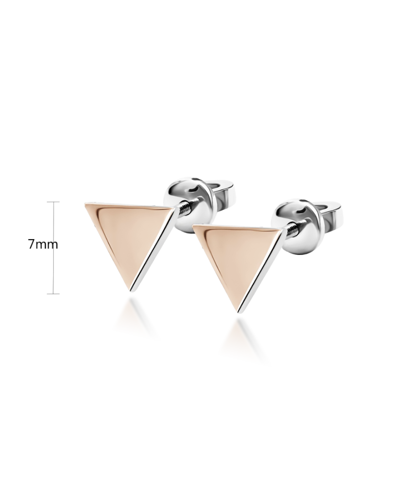 Sterling silver earrings gold plated