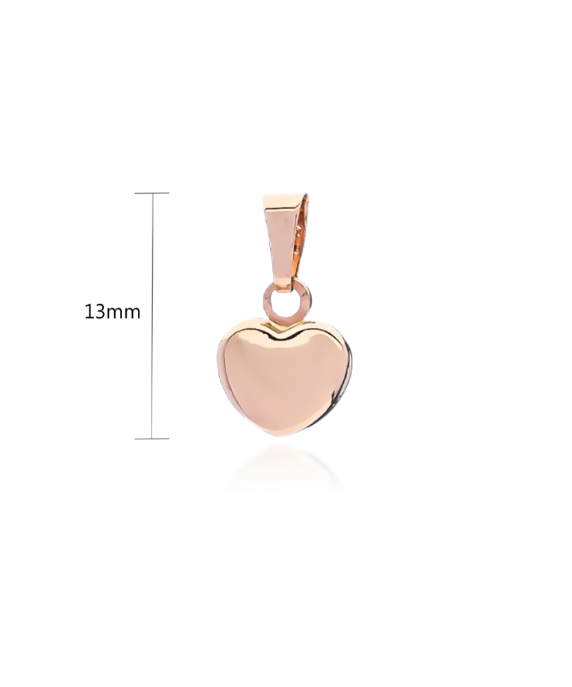 Gold pendant "heart"