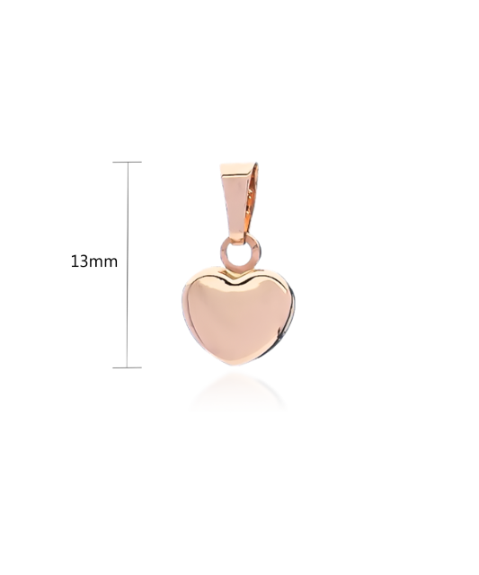 Gold pendant "heart"