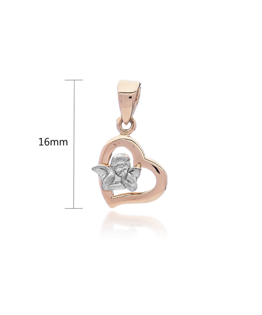 Gold pendant "heart"