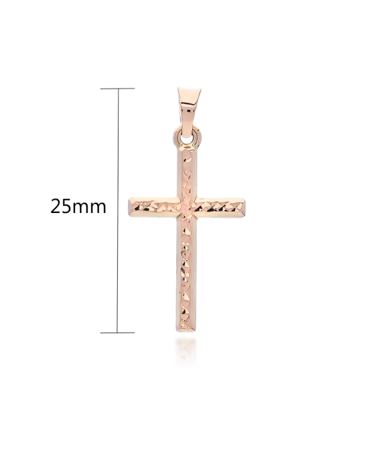 Gold pendant "cross"