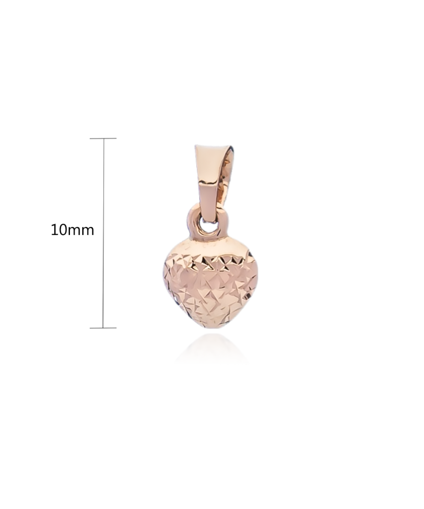 Gold pendant "heart"