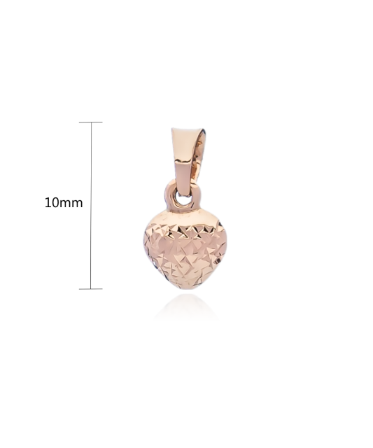 Gold pendant "heart"