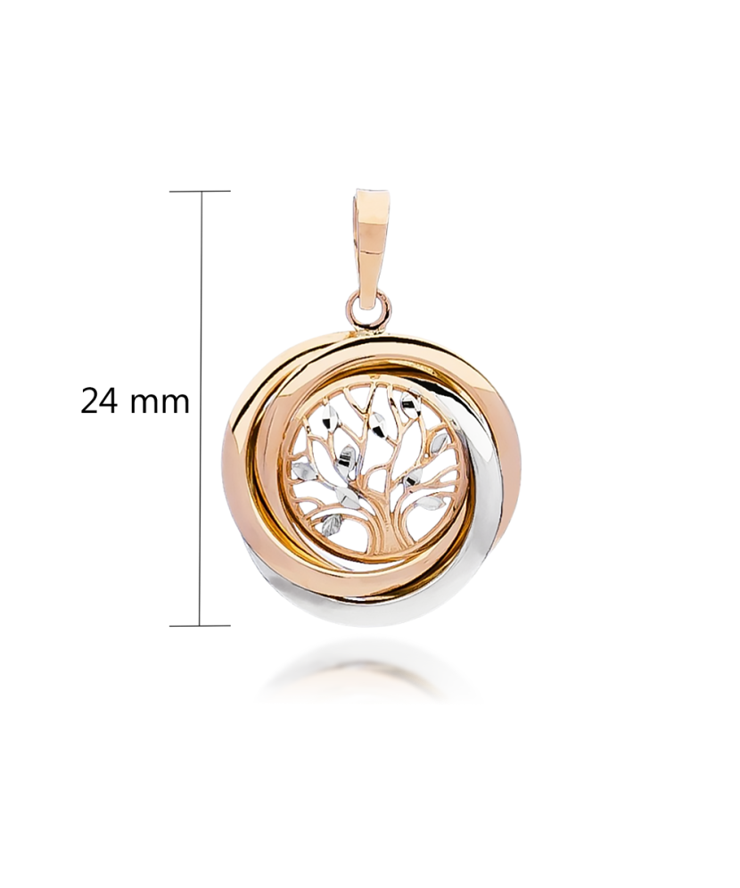 Gold pendant "Tree of life"