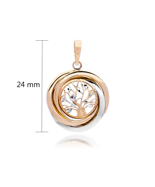 Gold pendant "Tree of life"