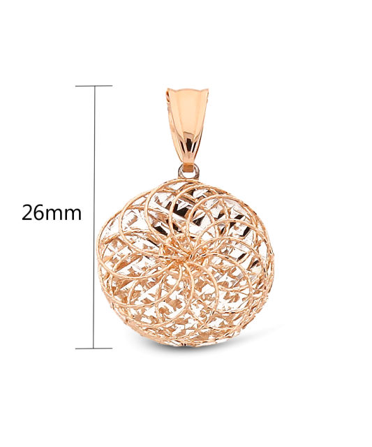Gold pendant