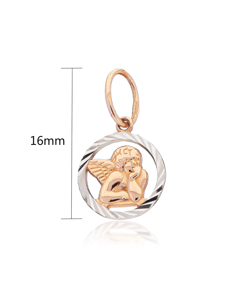 Gold pendant "angel"