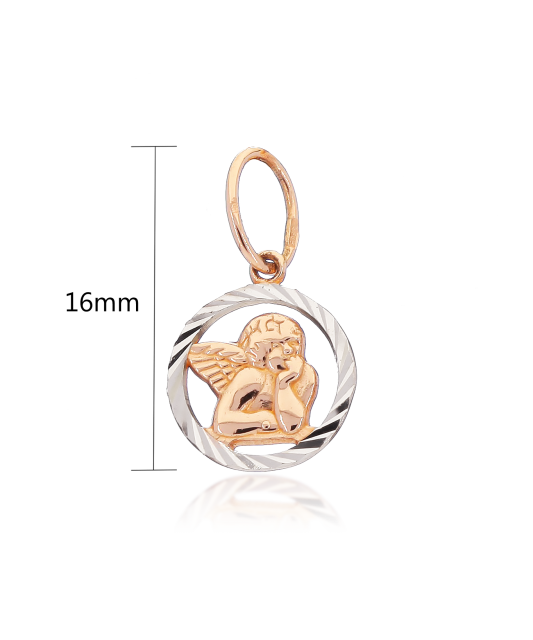 Gold pendant "angel"