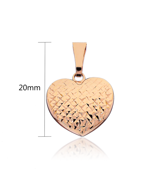 Gold pendant "heart"