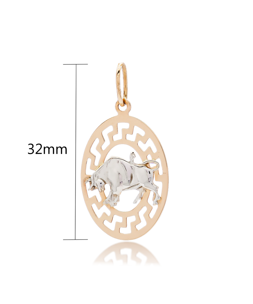 Auksinis pakabukas "Jautis"  - Goldinga