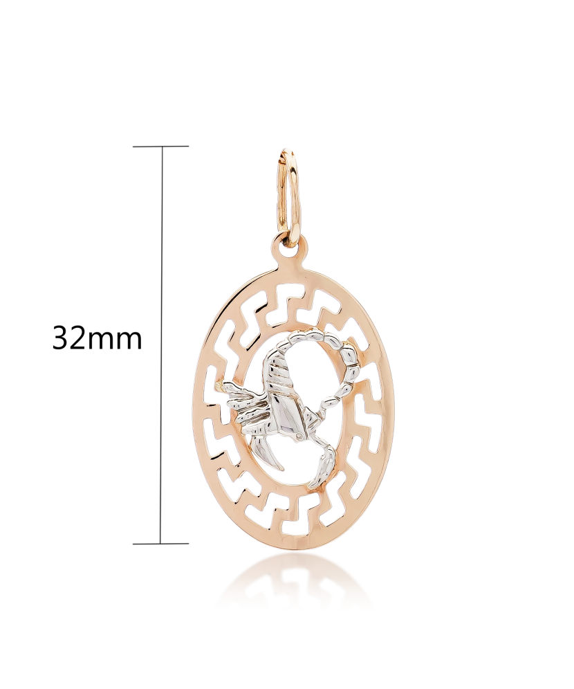 Auksinis pakabukas "Skorpionas"  - Goldinga