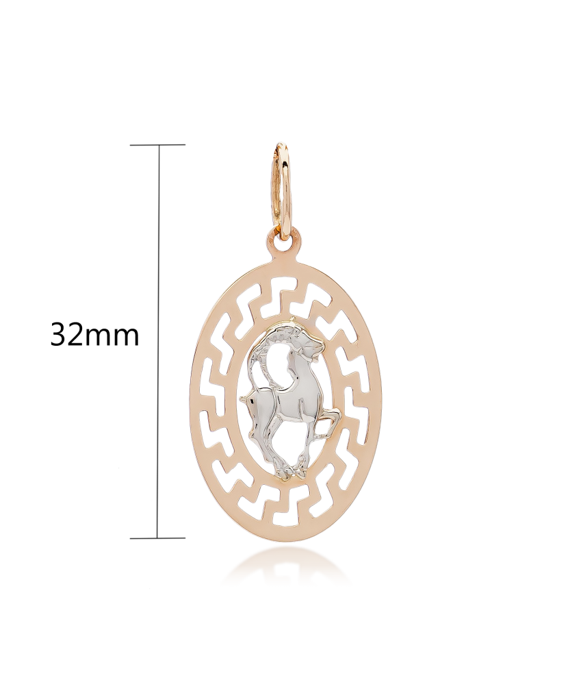 Auksinis pakabukas "Ožiaragis"  - Goldinga