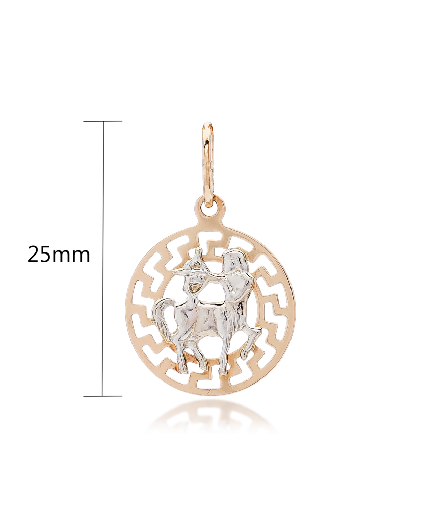 Gold pendant "Sagittarius "