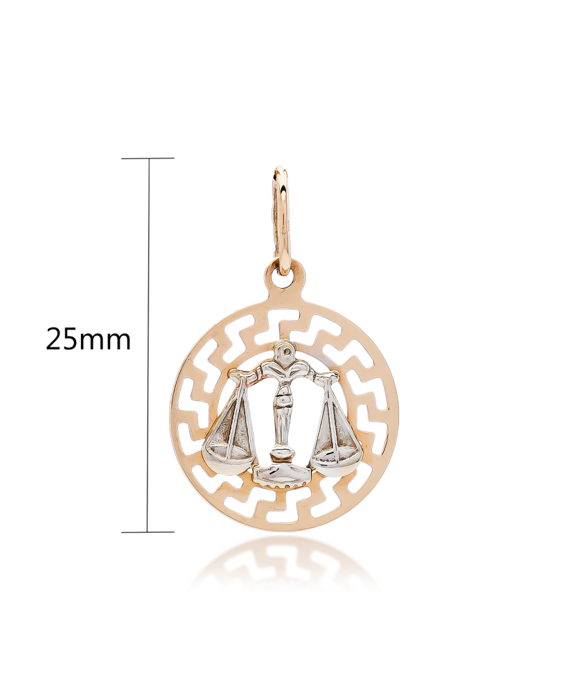 Auksinis pakabukas "Svarstyklės"  - Goldinga