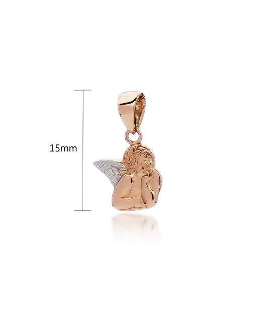 Gold pendant "angel"