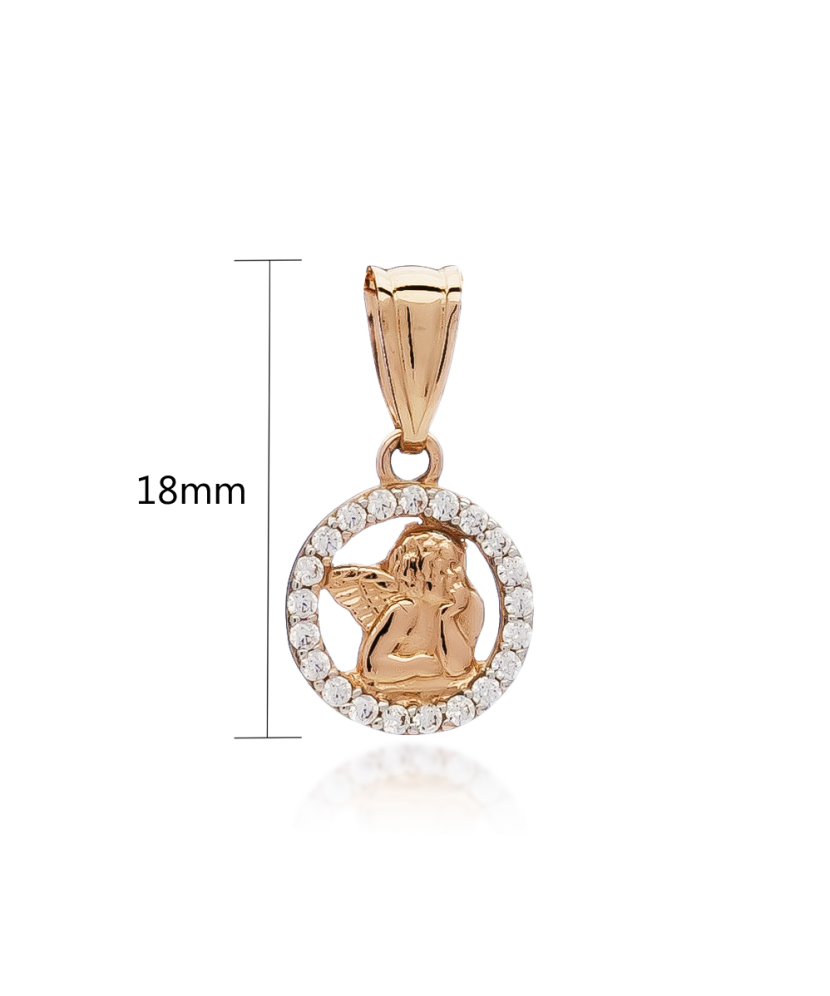 Auksinis Pakabukas Su Cirkoniu  - Goldinga