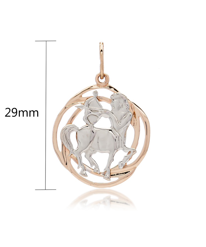 Gold pendant "Sagittarius "