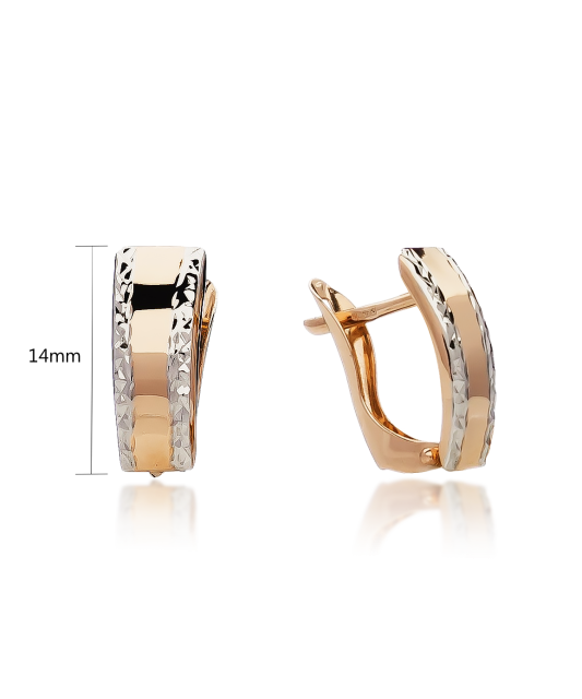 auksiniai auskarai  - Goldinga