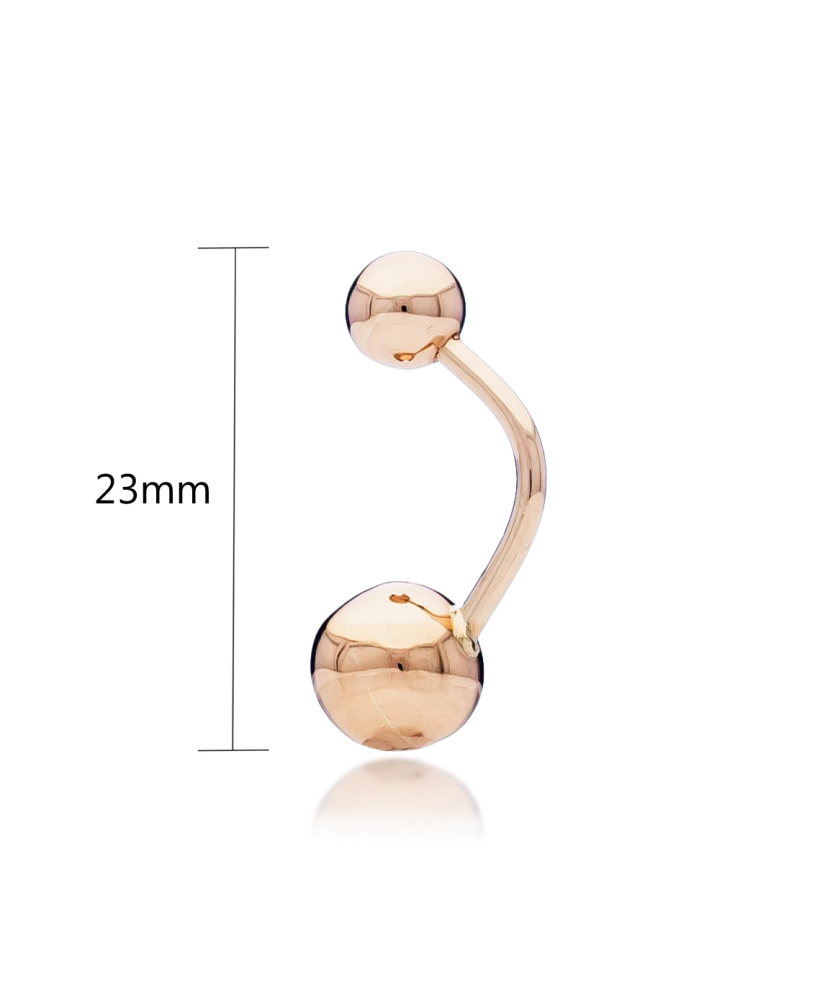 Gold Belly Button Ring