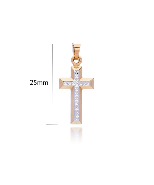 Gold pendant "cross"