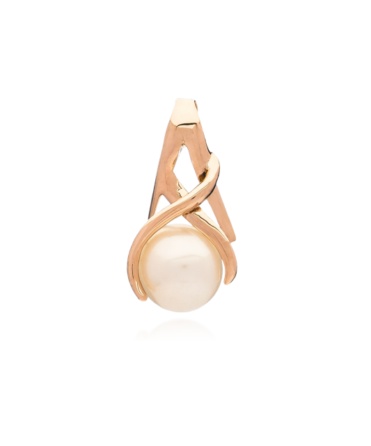 Gold Pearl Pendant