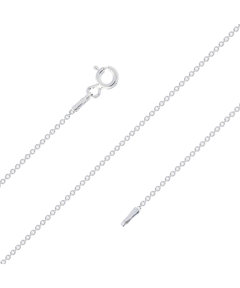 Sterling silver chain "Anchor" 0.8mm