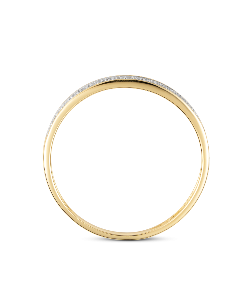 Yellow Gold ring with diamonds