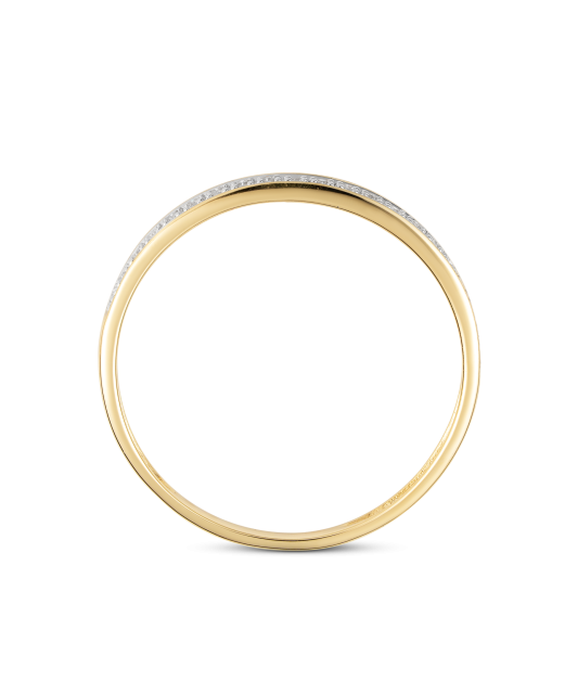 Yellow Gold ring with diamonds