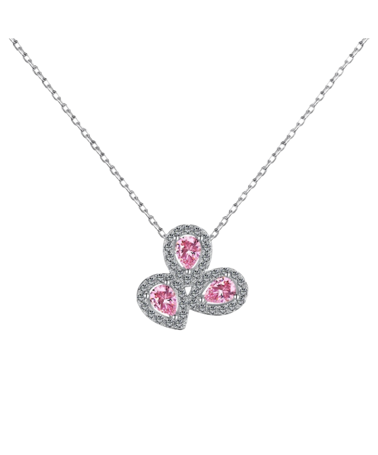 Sidabrinė Grandinėlė Su Cirkonio Pakabuku