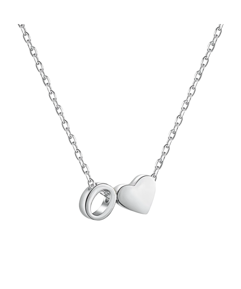 Sidabrinė Grandinėlė Su Pakabuku Raidė O